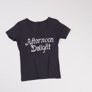 Afternoon Delight Tee Urban Outfitters Navy Retro